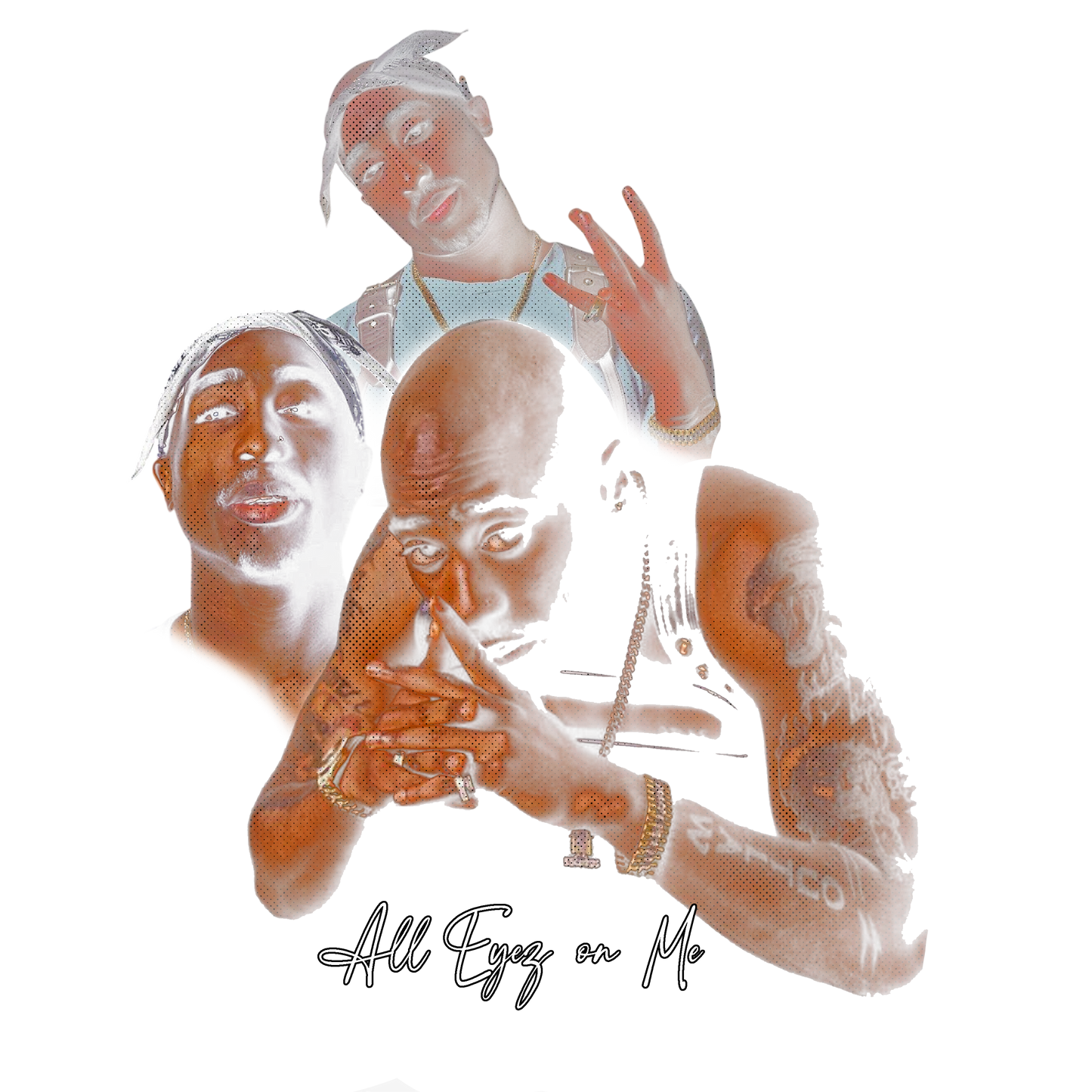 2Pac Halftone
