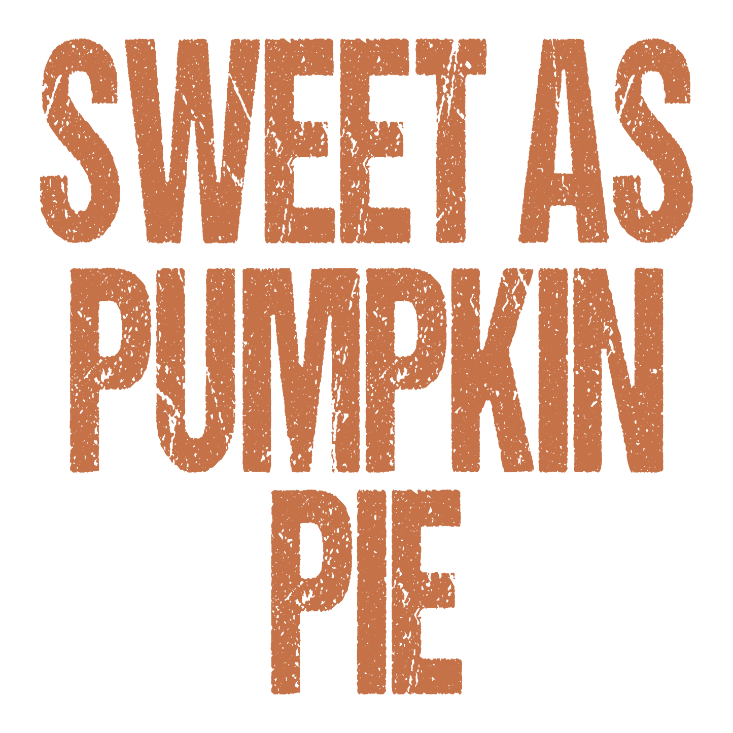 Sweet Pumpkin Pie