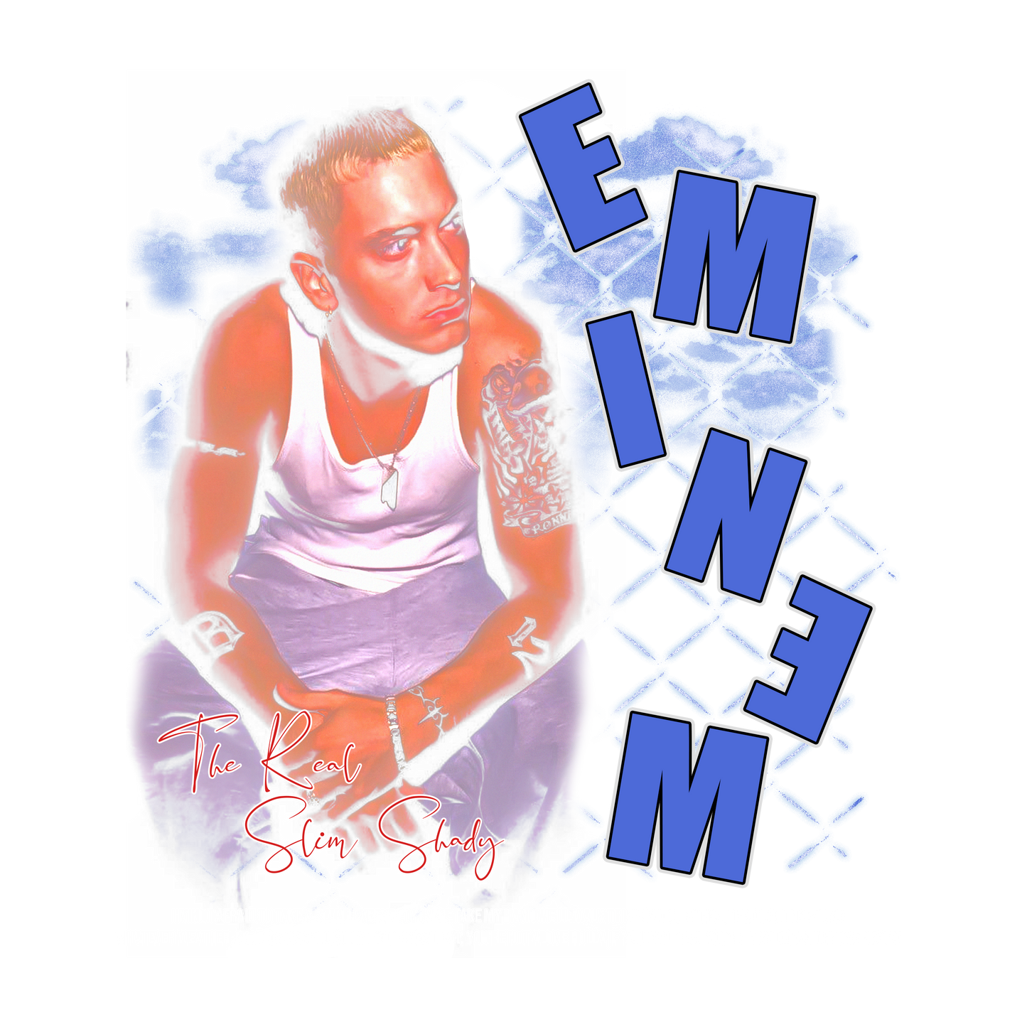Eminem Halftone