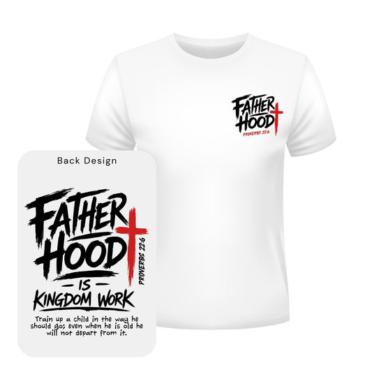 Father Hood Back WHITE