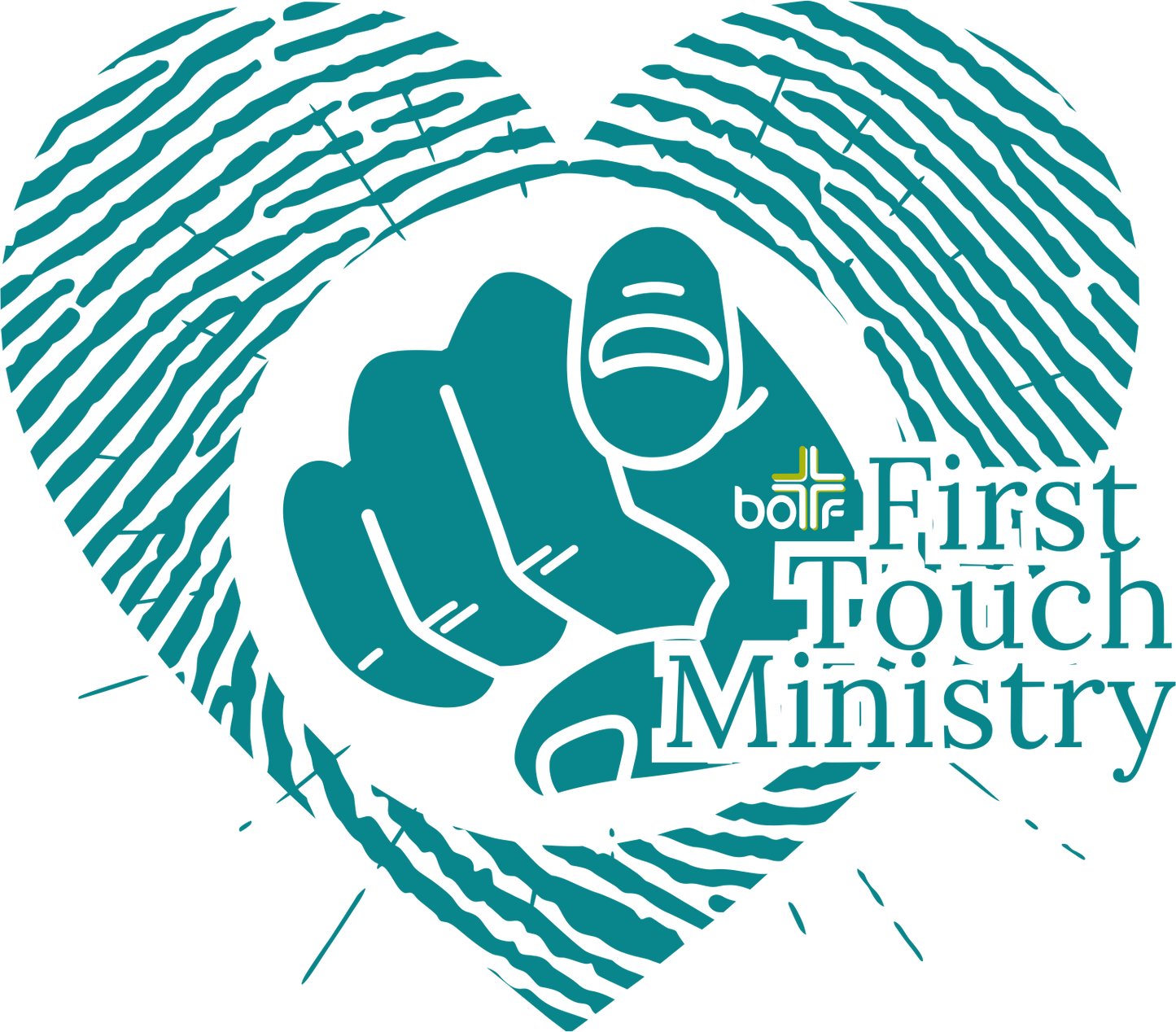 BOTF Heart First Touch Ministry Polo