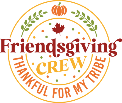Friendsgiving Crew Circle