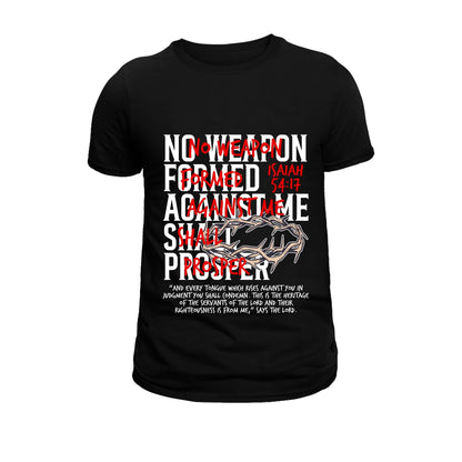 No Weapon Formed Against Me Shall Proster