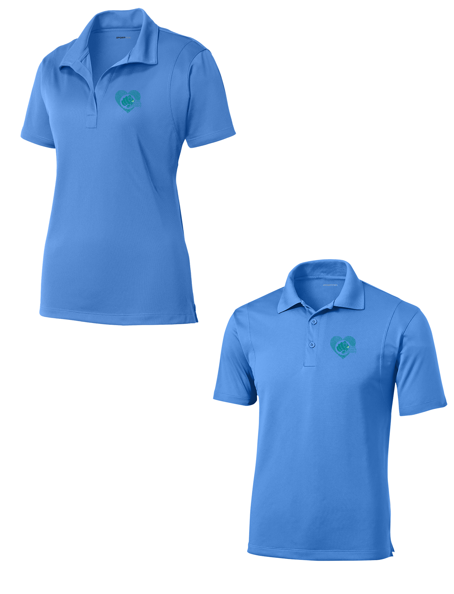 BOTF Heart First Touch Ministry Polo